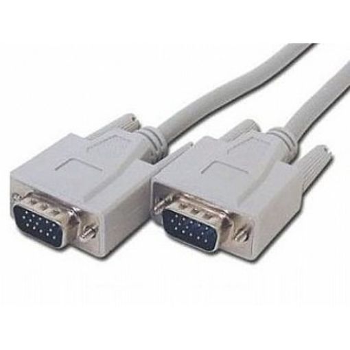 תמונה של כבל למסך VGA זכר זכר באורך 1.5 מטר מסוכך VGA 1.5m