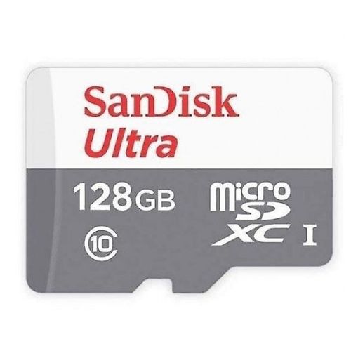 תמונה של כרטיס זיכרון SanDisk Ultra microSDHC 128GB SDSQUNR-128G-GN6MN בצבע ירוק