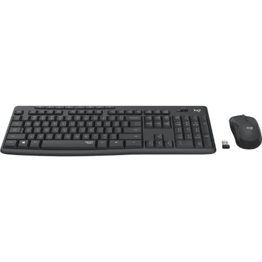 תמונה של סט מקלדת ועכבר אלחוטיים Logitech KB MK295 Silent Wireless Combo