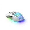 תמונה של SteelSeries עכבר גיימינג אלחוטי קל משקל עם חיישן אופטי Aerox 3 Wireless White