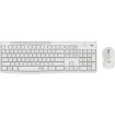 תמונה של סט מקלדת ועכבר אלחוטיים Logitech KB MK295 Silent Wireless Combo White