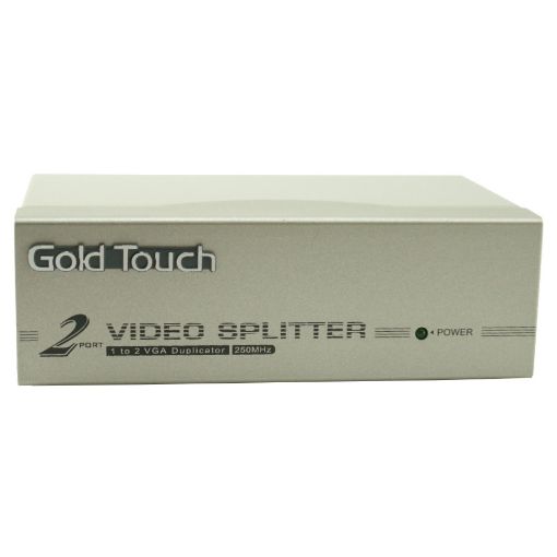 תמונה של מפצל מסכים Gold Touch VS-2 צבע מתכת