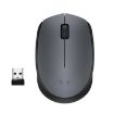 תמונה של עכבר אלחוטי Logitech Mouse M170 Wireless בצבע אפור