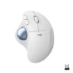 תמונה של עכבר אלחוטי Logitech Mouse M575 Ergo Wireless Trackball בצבע לבן