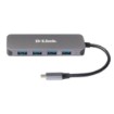 תמונה של מפצל 5 חיבורים D-Link 5-Port USB Type C USB C/PD דגם DUB-2340