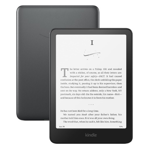 תמונה של קורא ספרים אלקטרוני Amazon Kindle Paperwhite Signature Edition Gen 12 32GB 2024 בצבע שחור