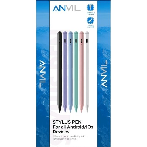 תמונה של עט סטיילוס Anvil דור שני בצבע לבן