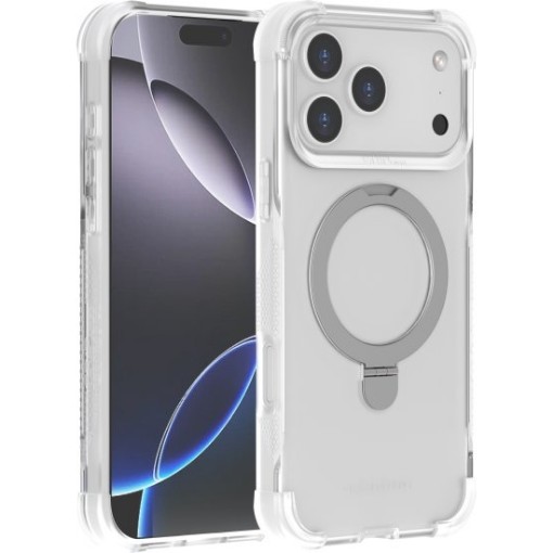 תמונה של כיסוי Grip Case Legend תומך MagSafe ל- Apple iPhone 17 Pro Max - צבע שקוף